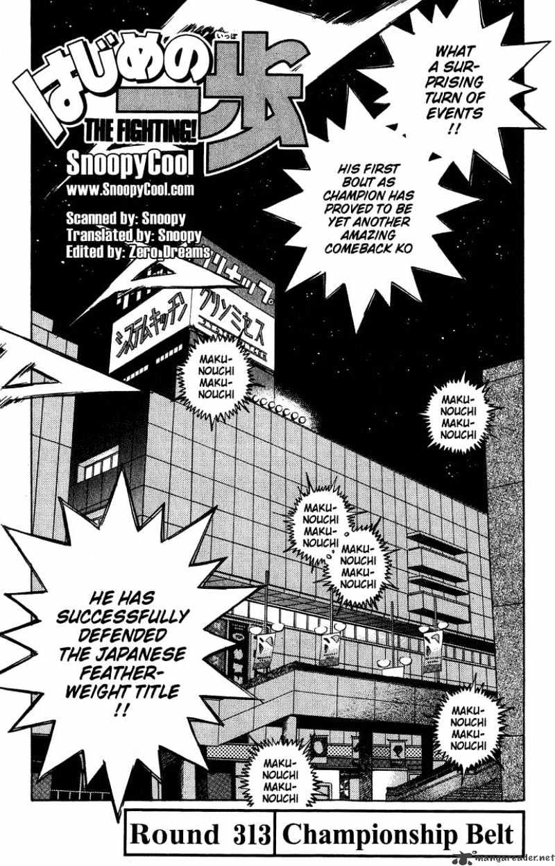 Read Hajime no Ippo Manga Online