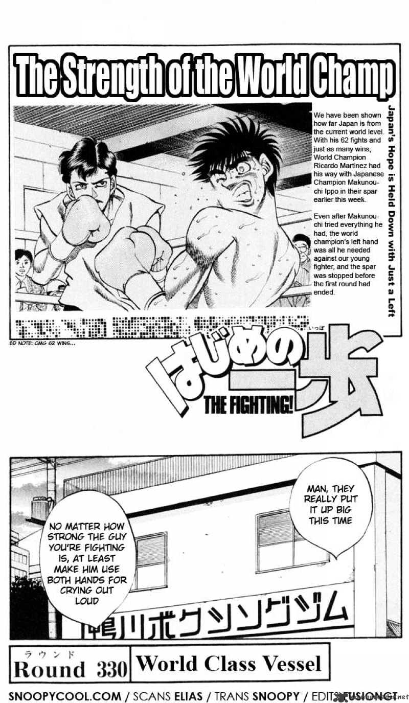 Read Hajime no Ippo Manga Online