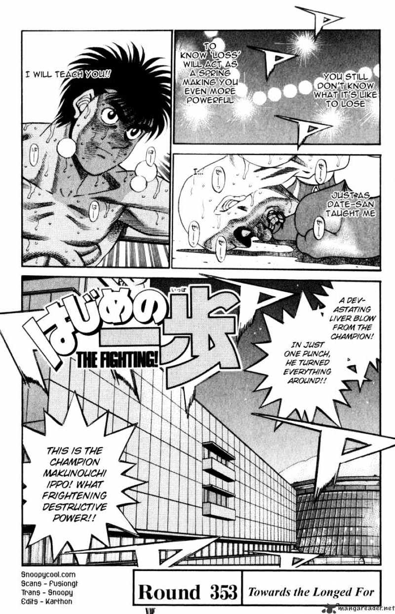 Read Hajime no Ippo Manga Online