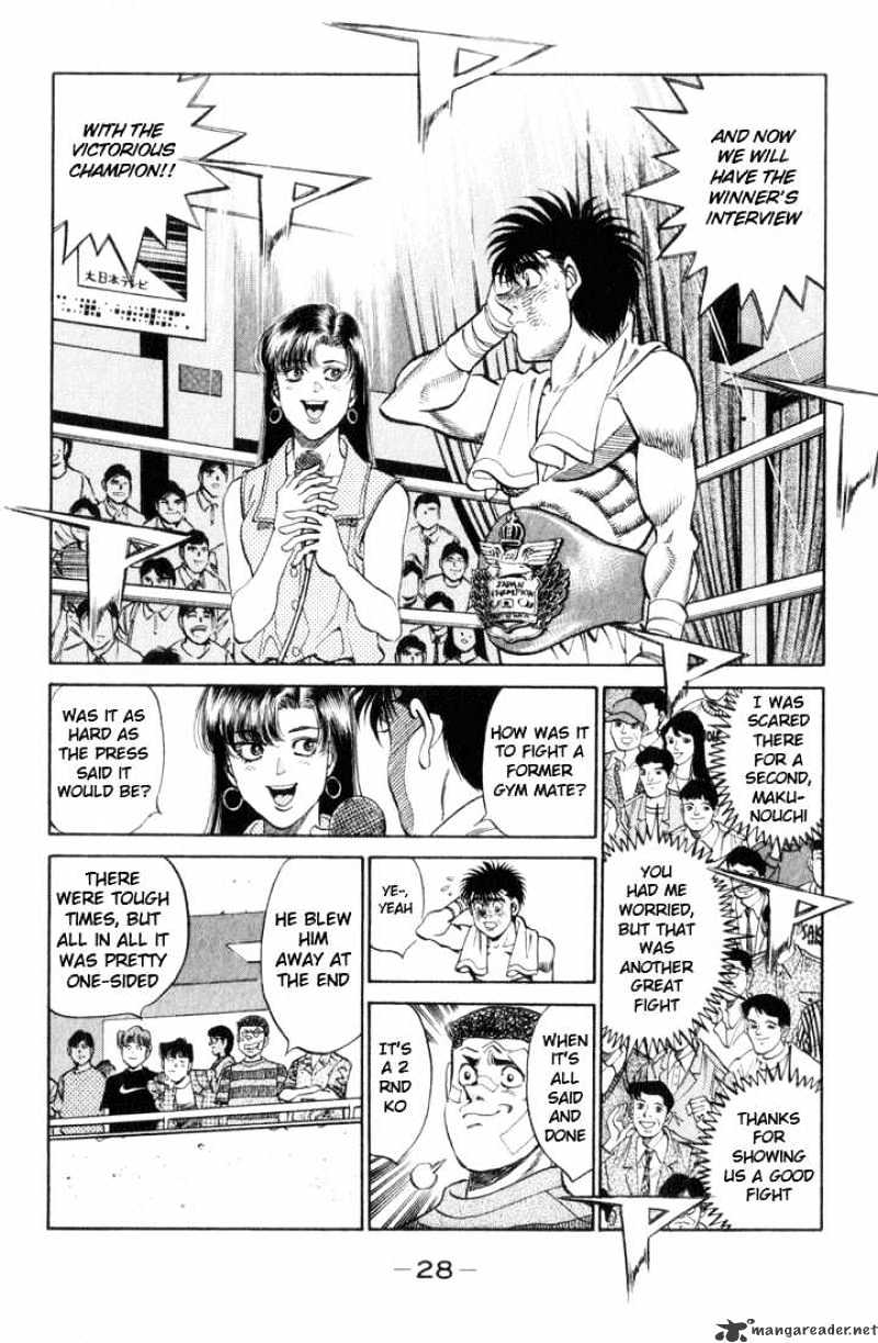 Read Hajime no Ippo Manga Online