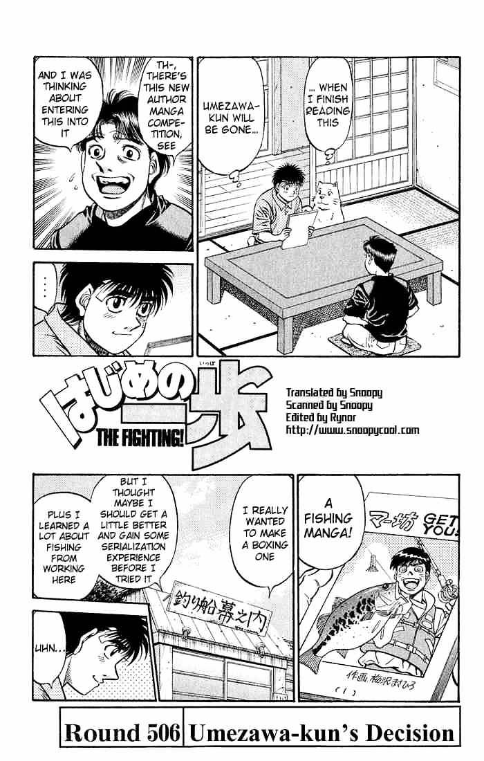 Read Hajime no Ippo Manga Online