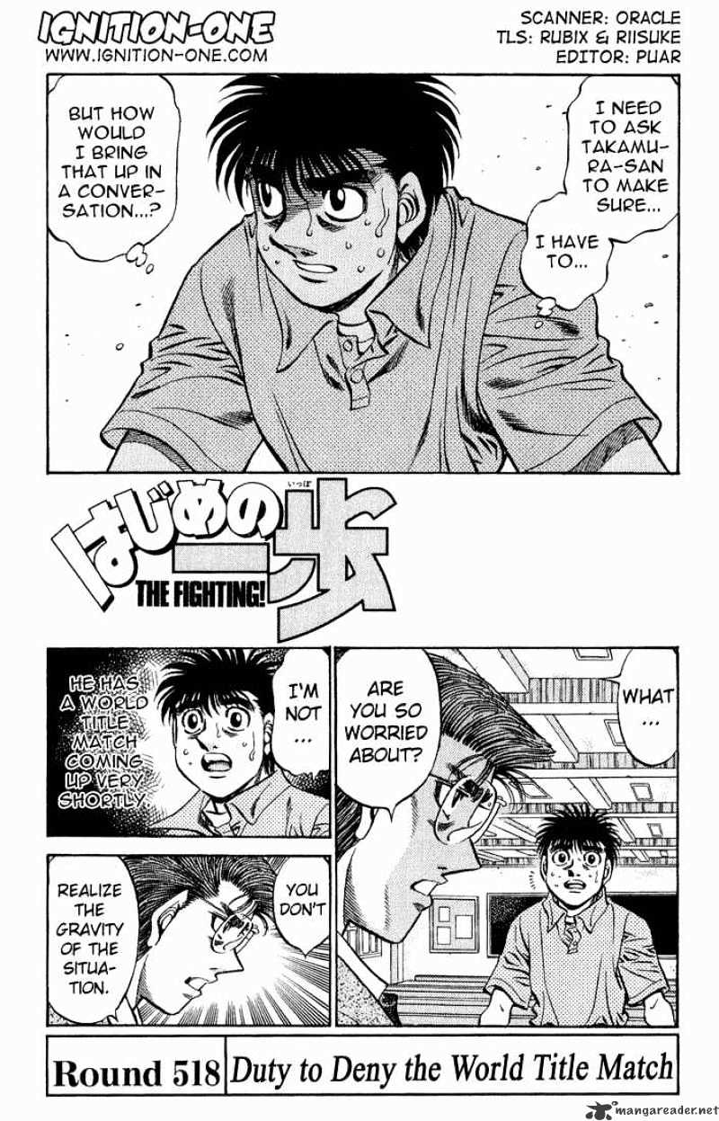 Read Hajime no Ippo Manga Online