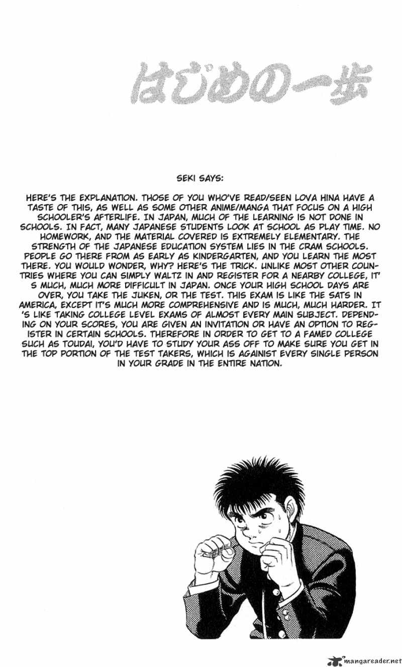 Read Hajime no Ippo Manga Online