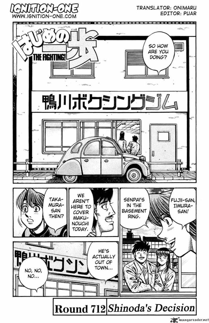 Read Hajime no Ippo Manga Online