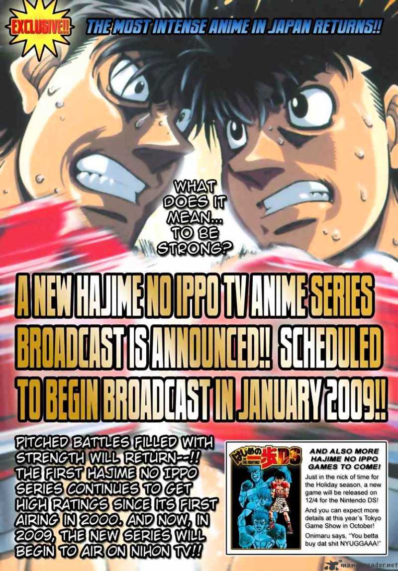 Read Hajime no Ippo Manga Online