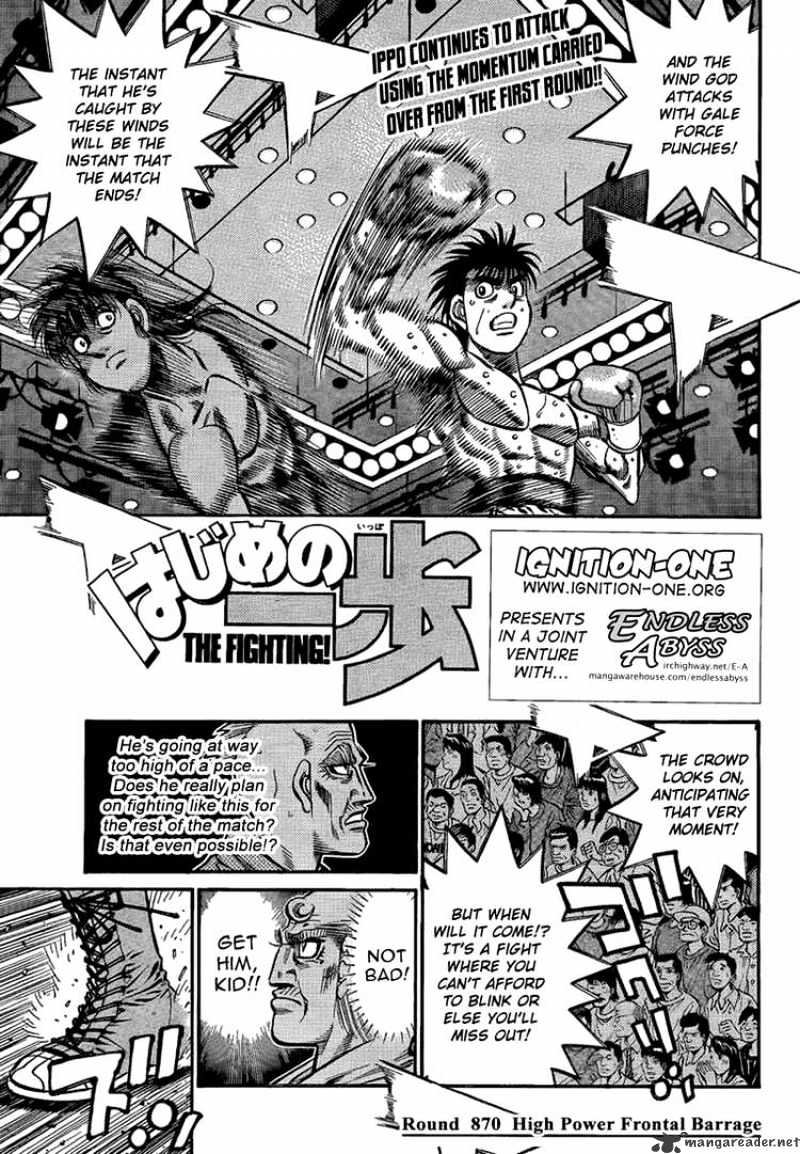 Read Hajime no Ippo Manga Online