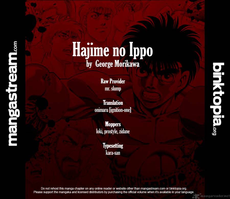 Read Hajime no Ippo Manga Online