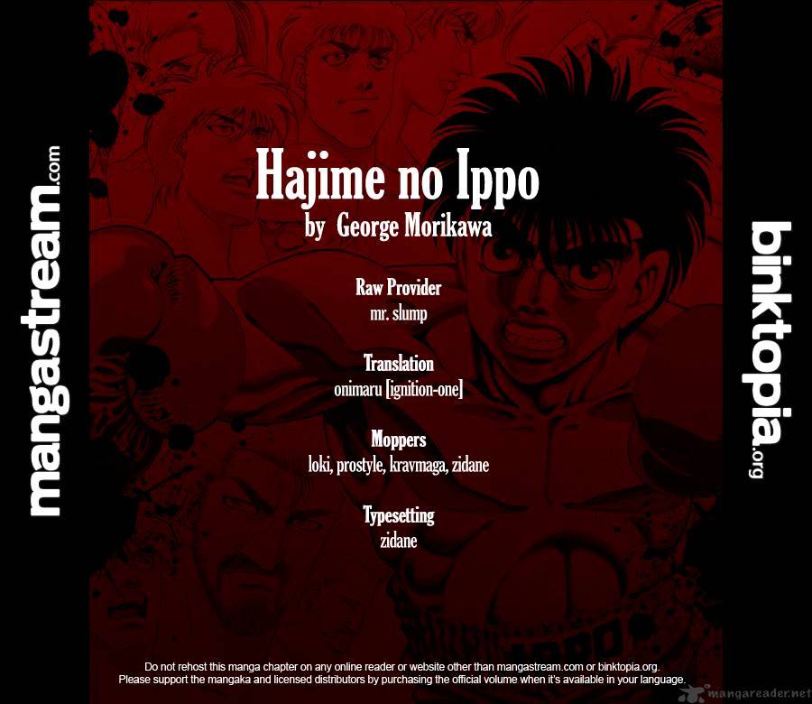 Read Hajime no Ippo Manga Online