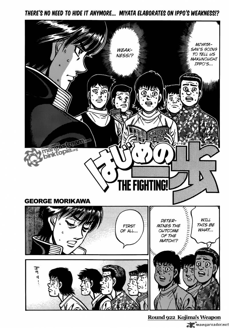 Read Hajime no Ippo Manga Online