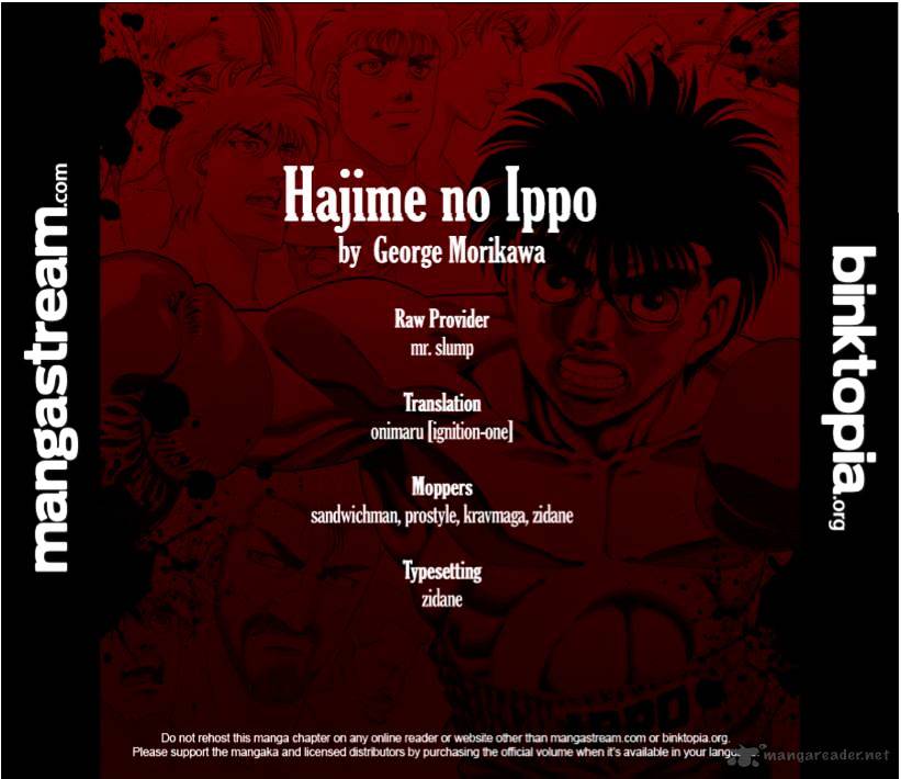 Read Hajime no Ippo Manga Online