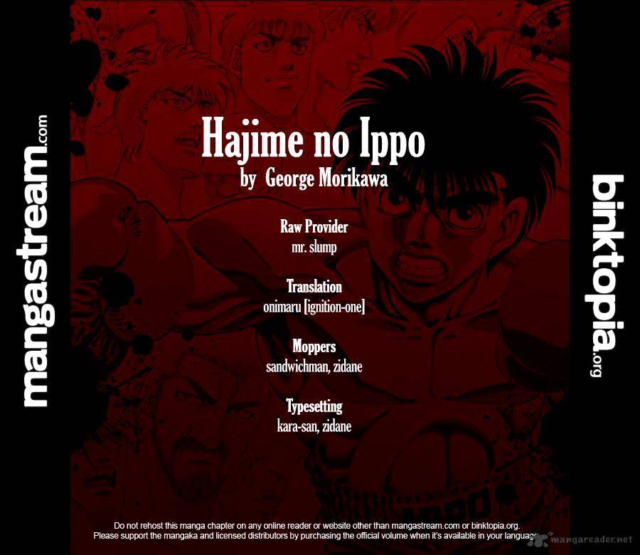 Read Hajime no Ippo Manga Online