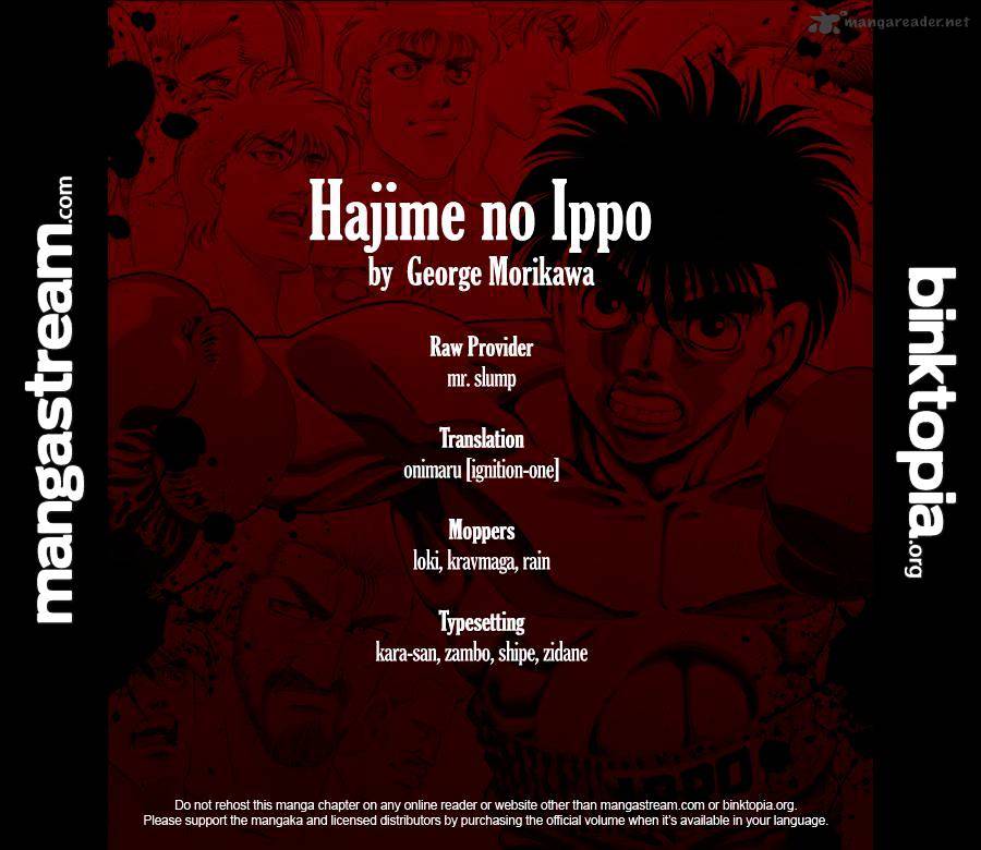Read Hajime no Ippo Manga Online