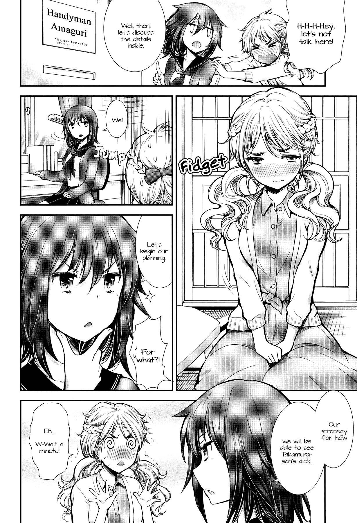 Read Henjo Hen na Joshikousei Amaguri Senko Manga Online