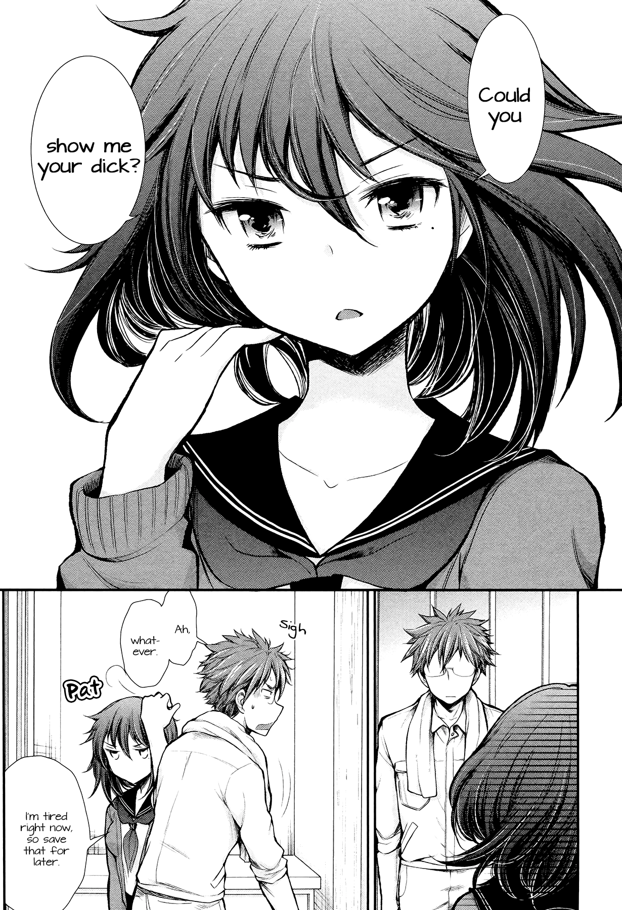 Read Henjo Hen na Joshikousei Amaguri Senko Manga Online