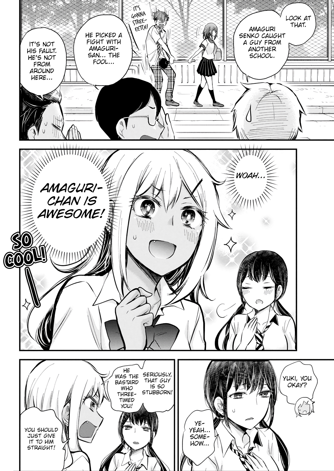 Read Henjo Hen na Joshikousei Amaguri Senko Manga Online