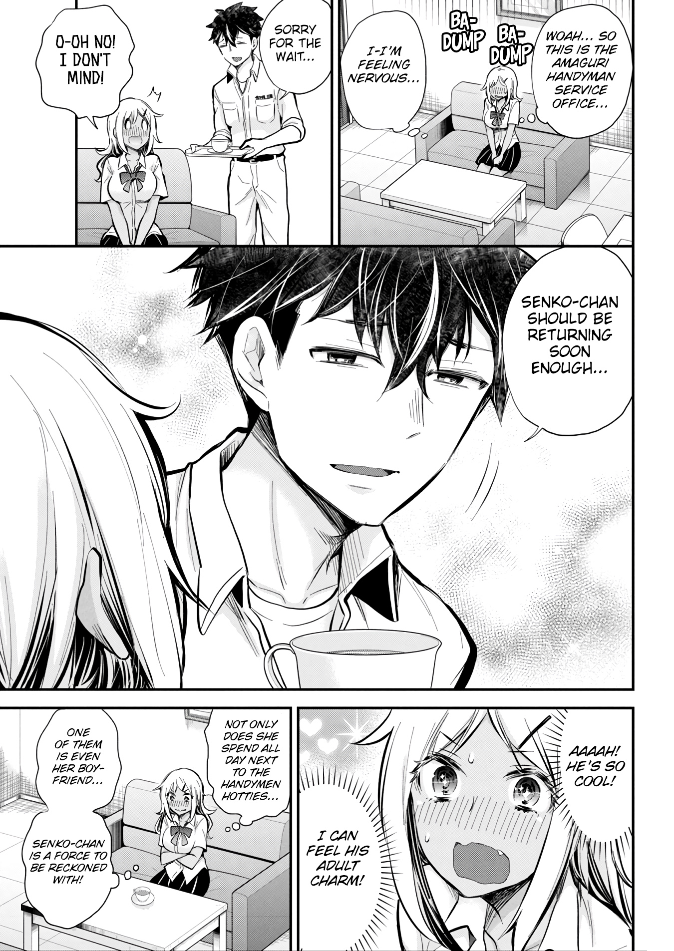 Read Henjo Hen na Joshikousei Amaguri Senko Manga Online