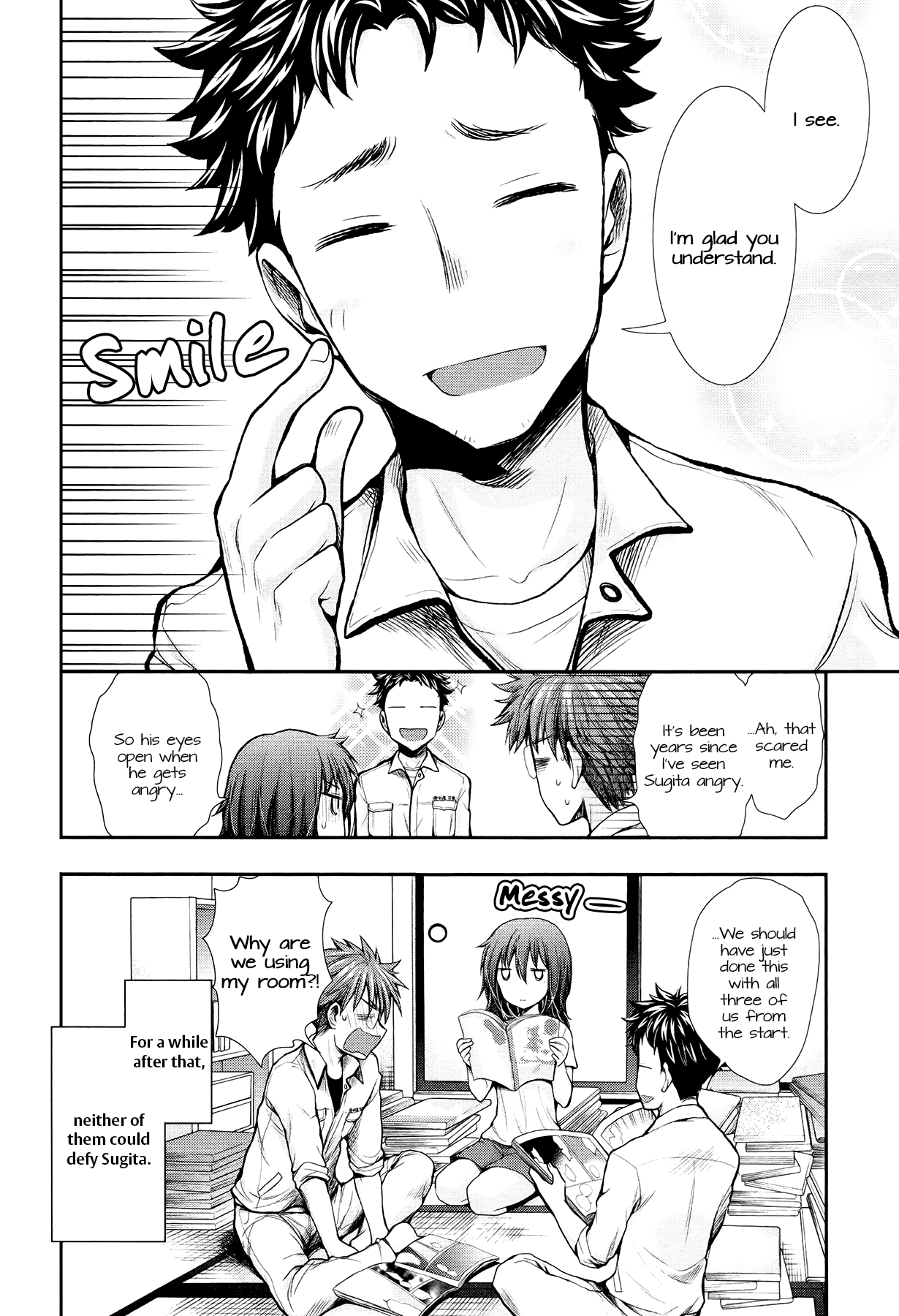 Read Henjo Hen na Joshikousei Amaguri Senko Manga Online
