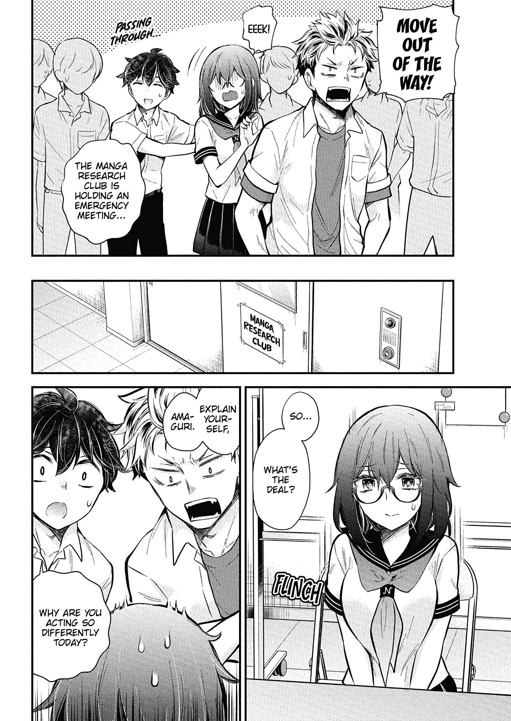 Read Henjo Hen na Joshikousei Amaguri Senko Manga Online