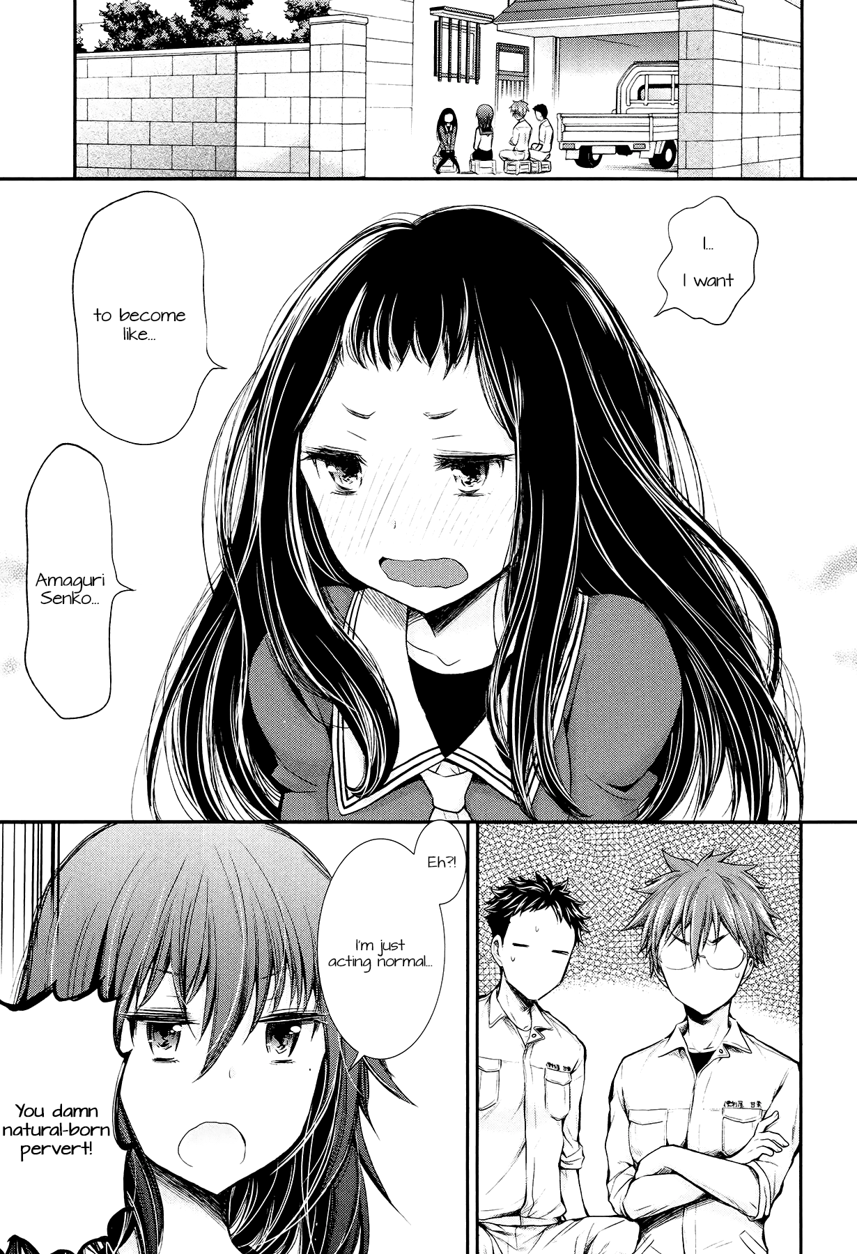 Read Henjo Hen na Joshikousei Amaguri Senko Manga Online