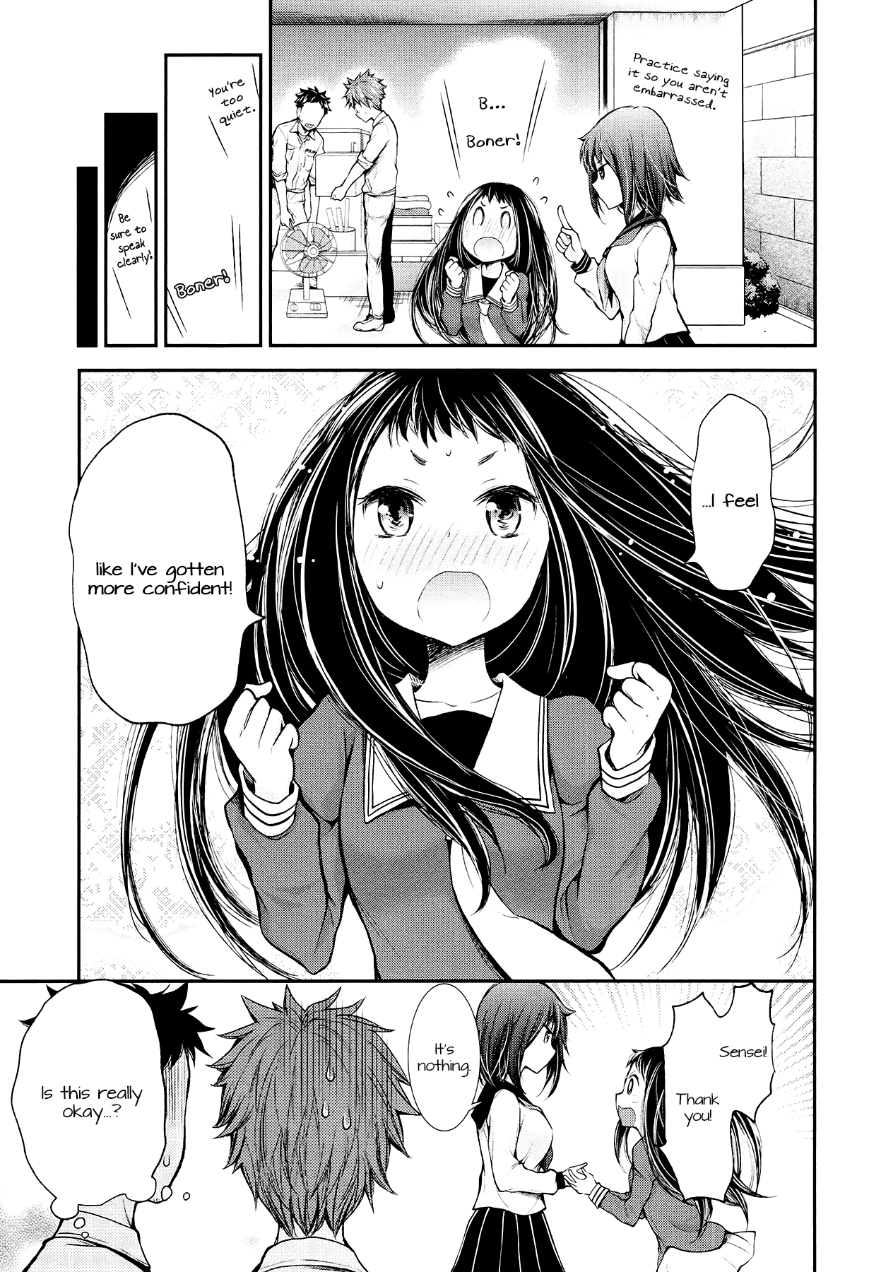 Read Henjo Hen na Joshikousei Amaguri Senko Manga Online