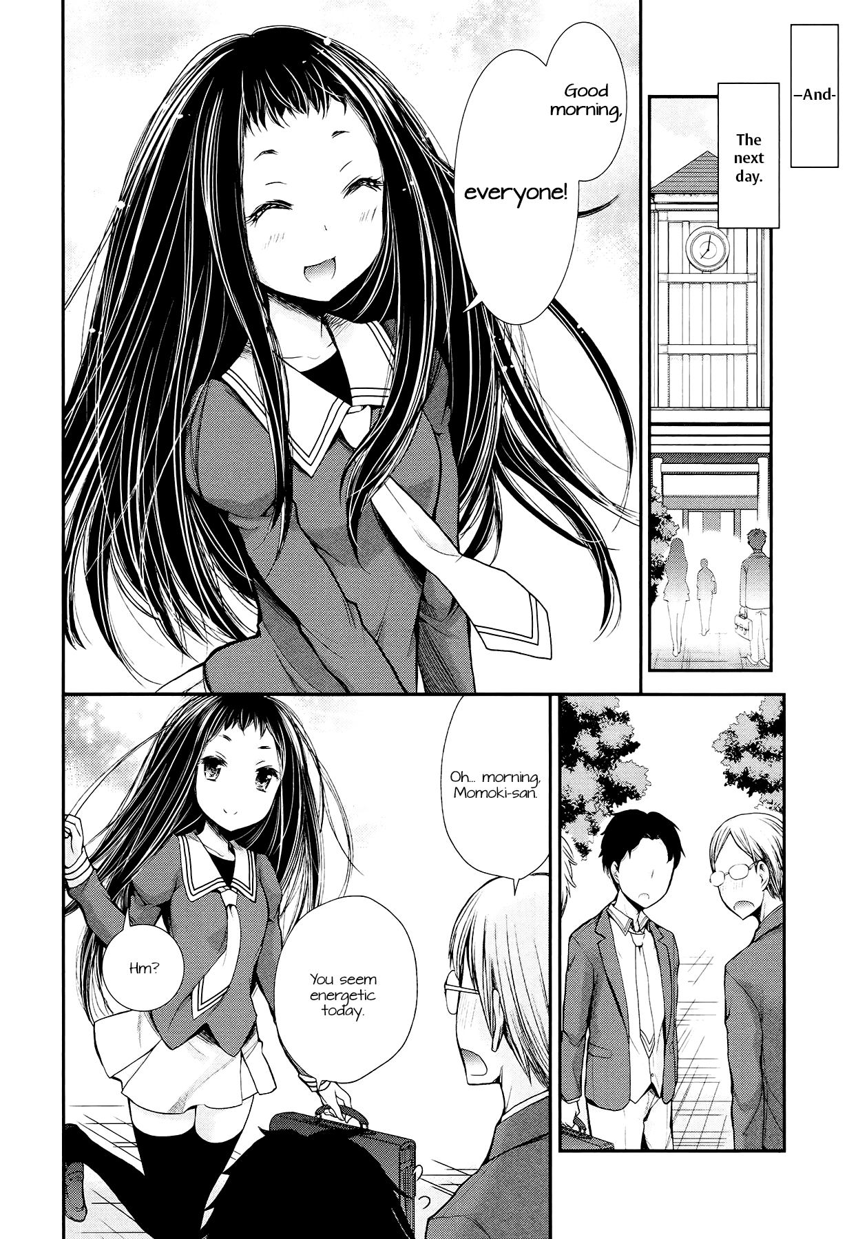 Read Henjo Hen na Joshikousei Amaguri Senko Manga Online