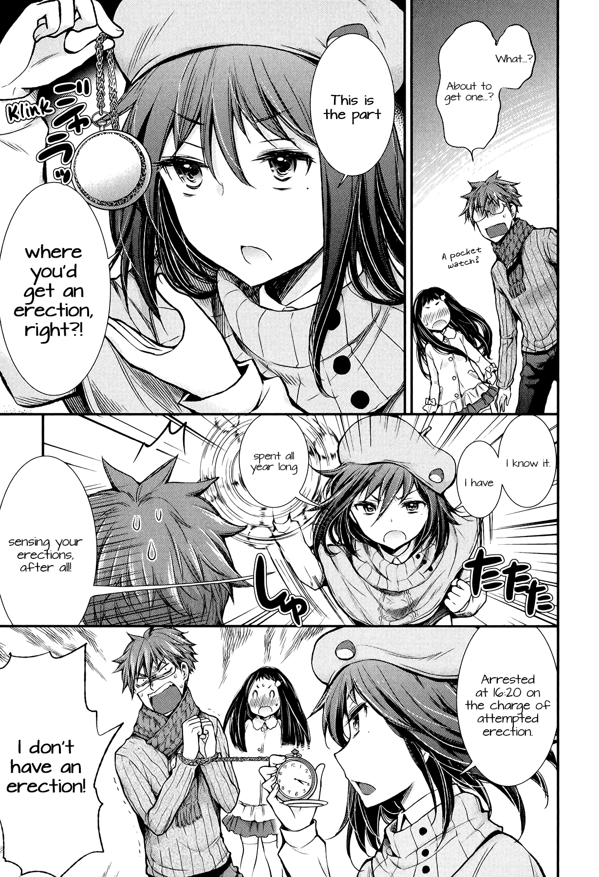 Read Henjo Hen na Joshikousei Amaguri Senko Manga Online
