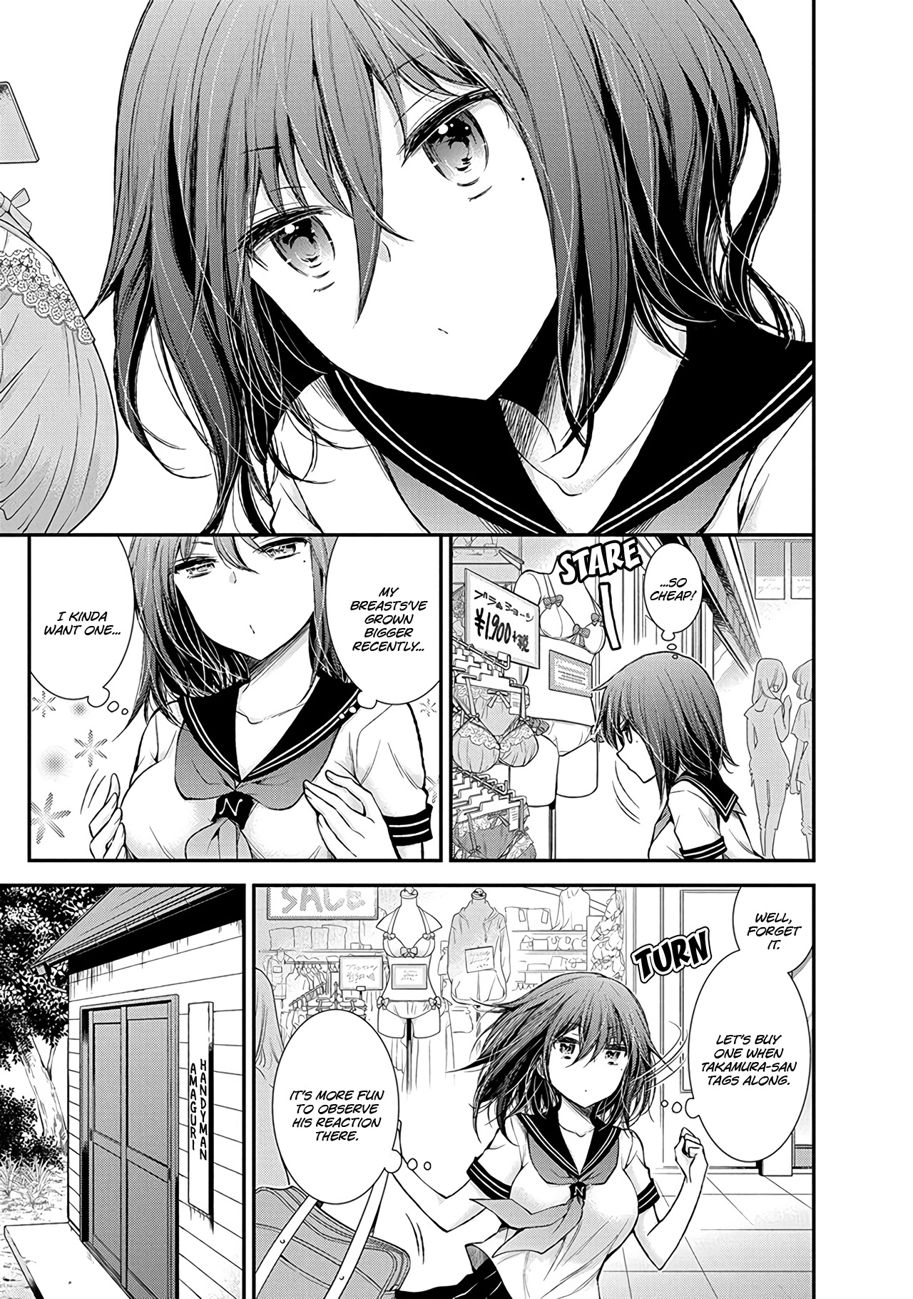 Read Henjo Hen na Joshikousei Amaguri Senko Manga Online