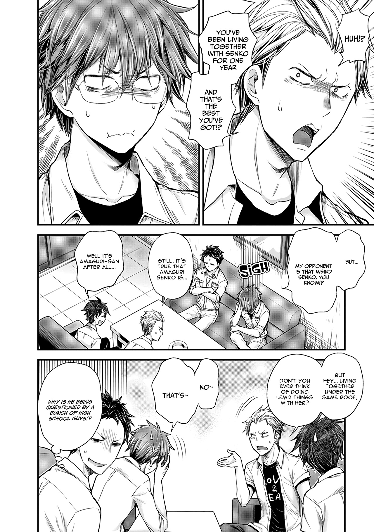 Read Henjo Hen na Joshikousei Amaguri Senko Manga Online