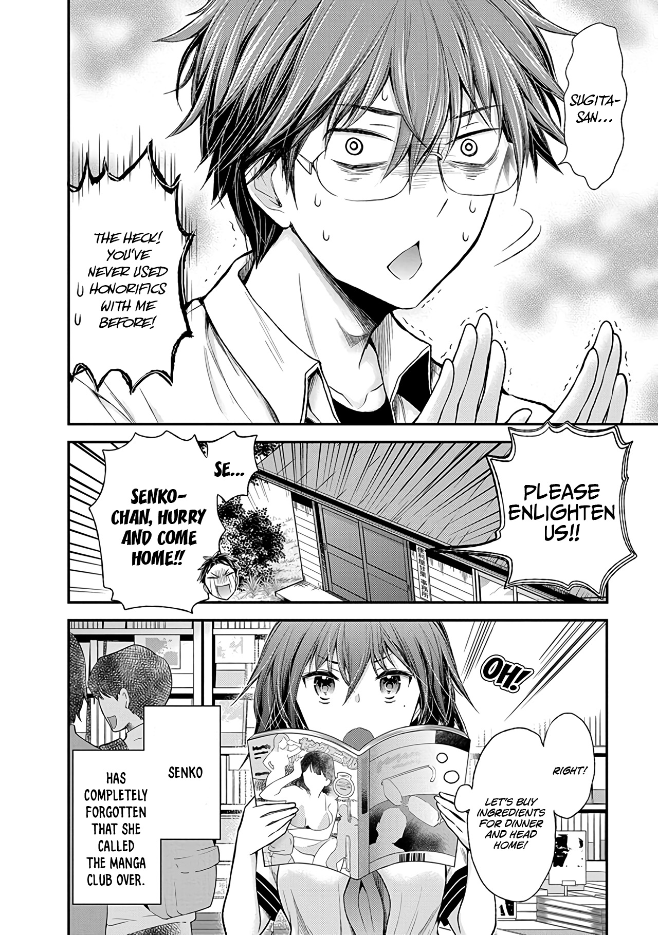 Read Henjo Hen na Joshikousei Amaguri Senko Manga Online