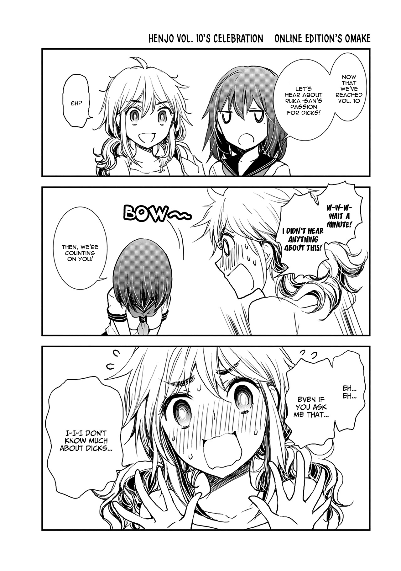 Read Henjo Hen na Joshikousei Amaguri Senko Manga Online