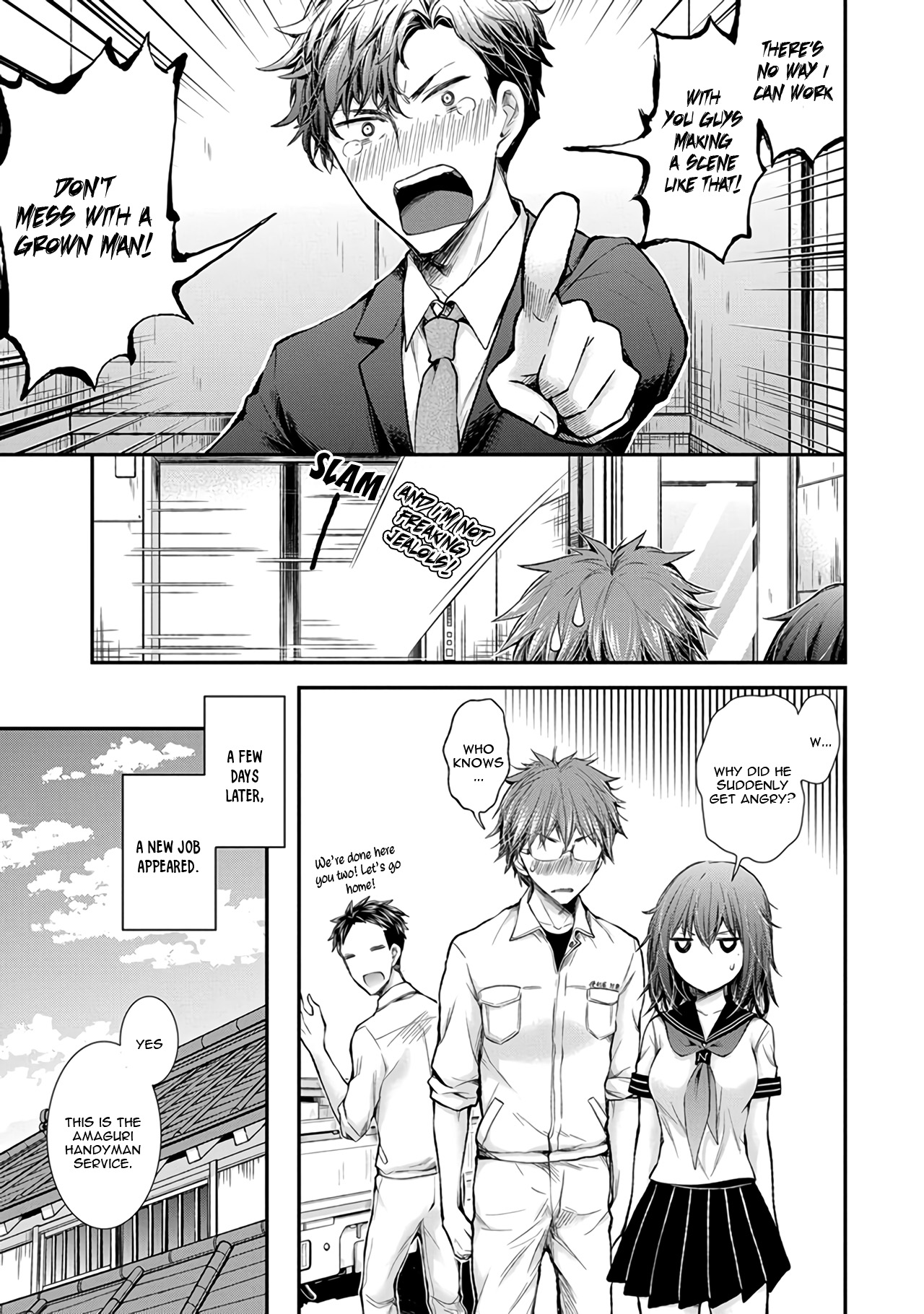 Read Henjo Hen na Joshikousei Amaguri Senko Manga Online