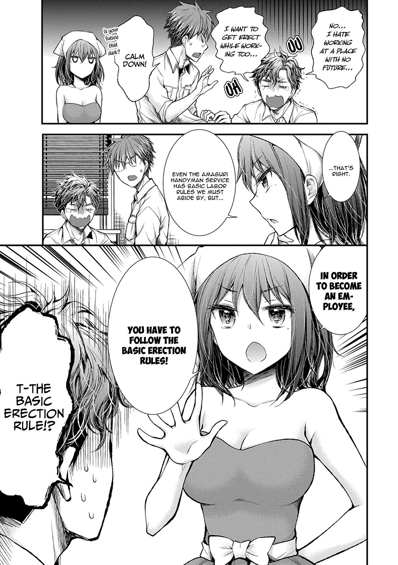Read Henjo Hen na Joshikousei Amaguri Senko Manga Online