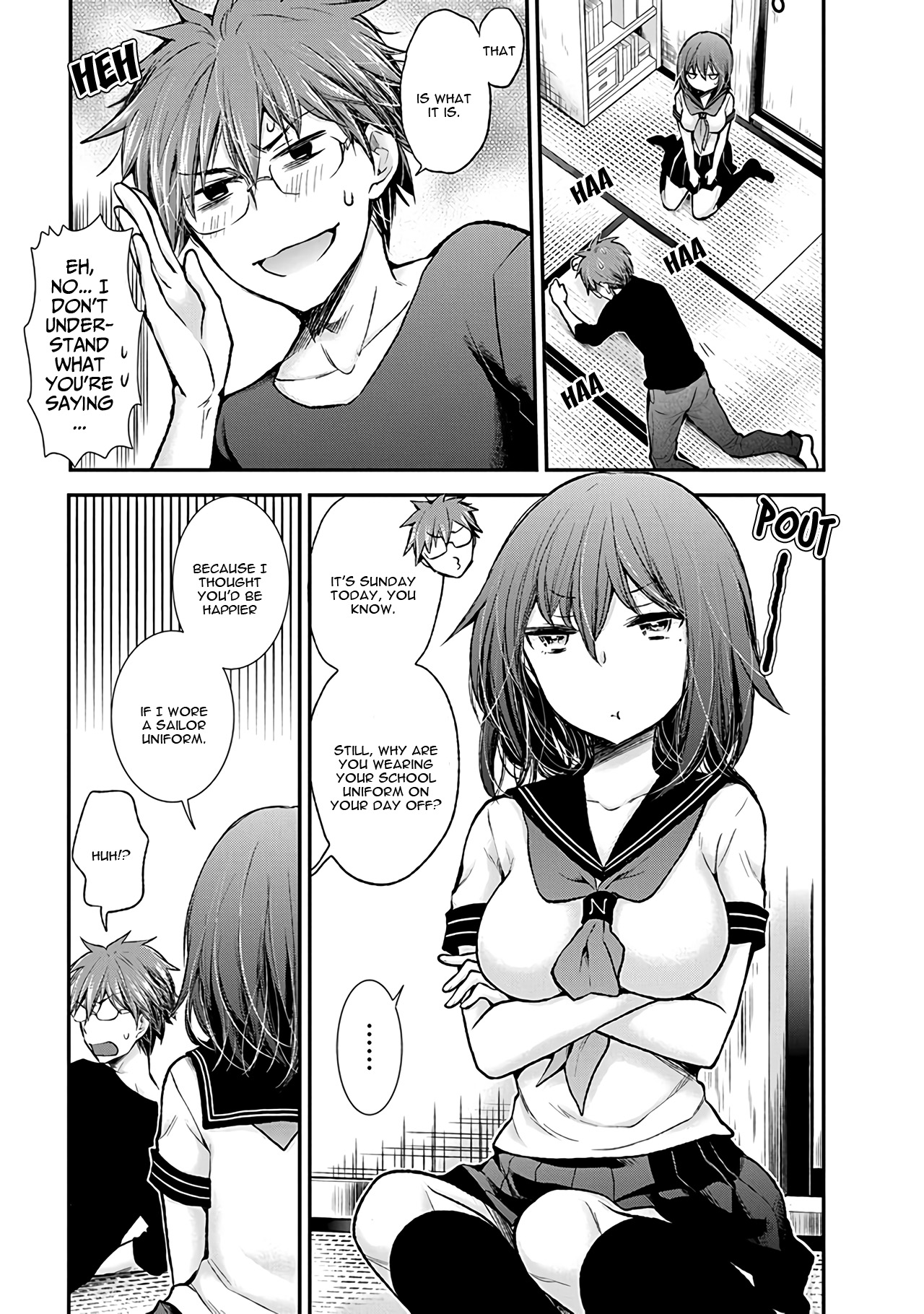 Read Henjo Hen na Joshikousei Amaguri Senko Manga Online