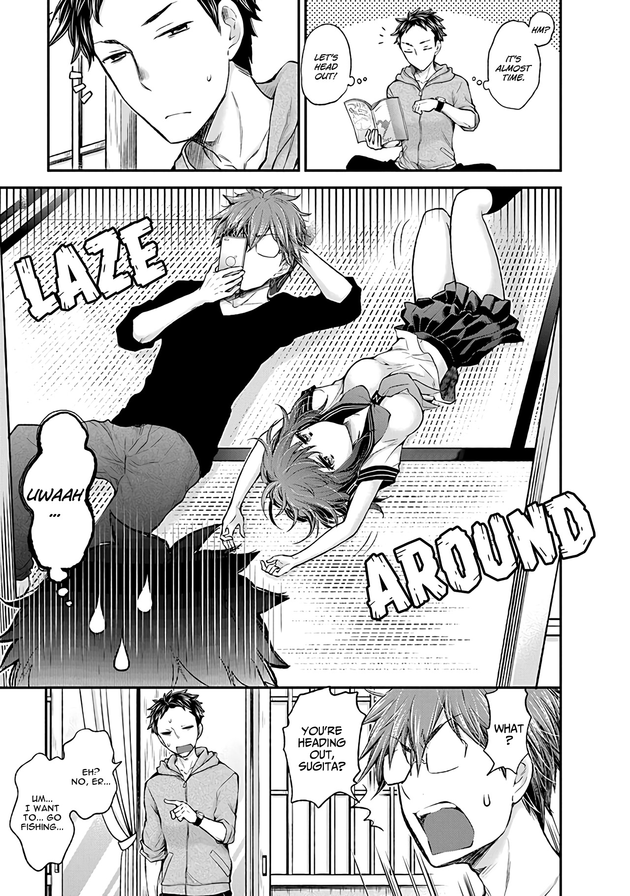 Read Henjo Hen na Joshikousei Amaguri Senko Manga Online
