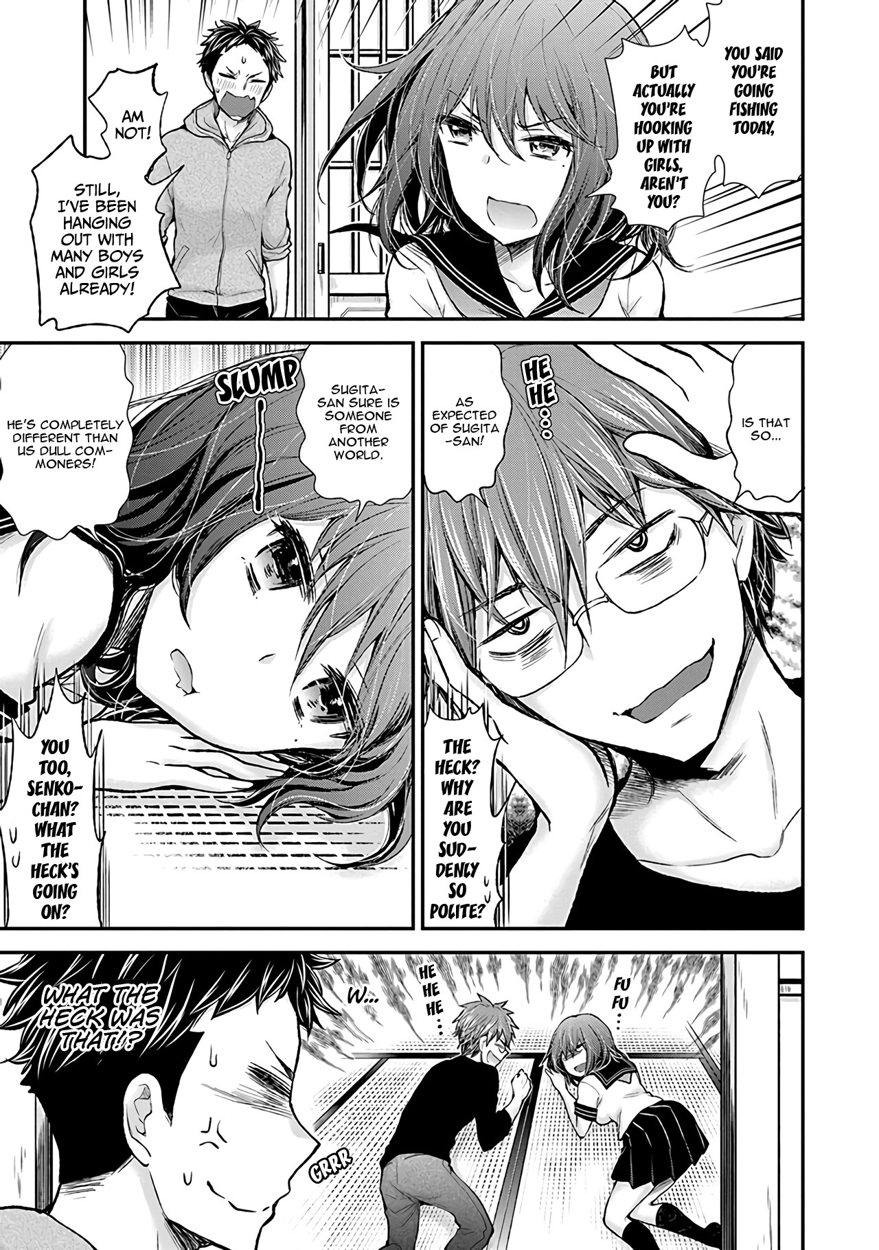 Read Henjo Hen na Joshikousei Amaguri Senko Manga Online