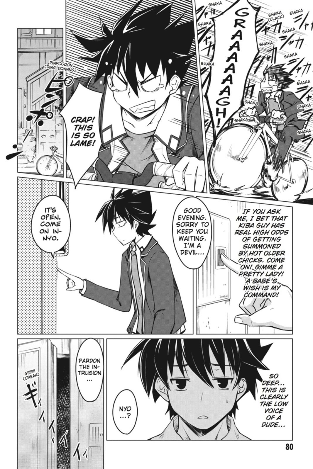 Read High School DxD Manga Online