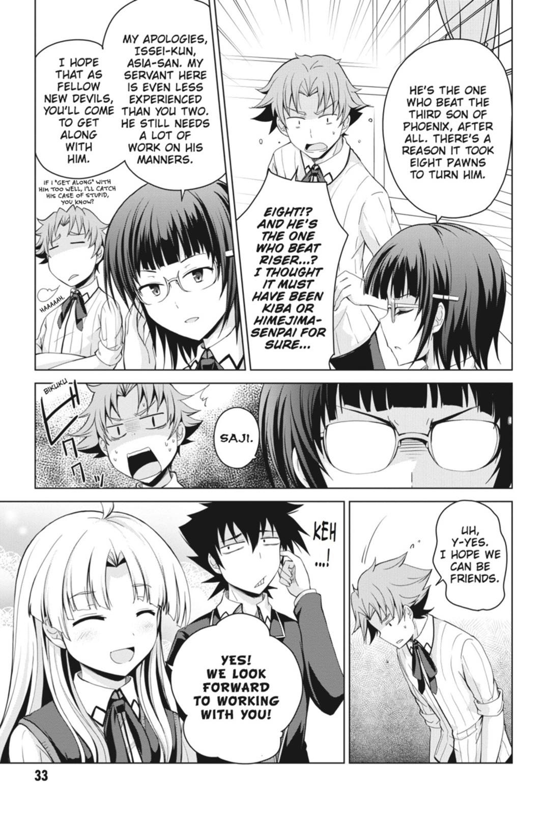 Read High School DxD Manga Online