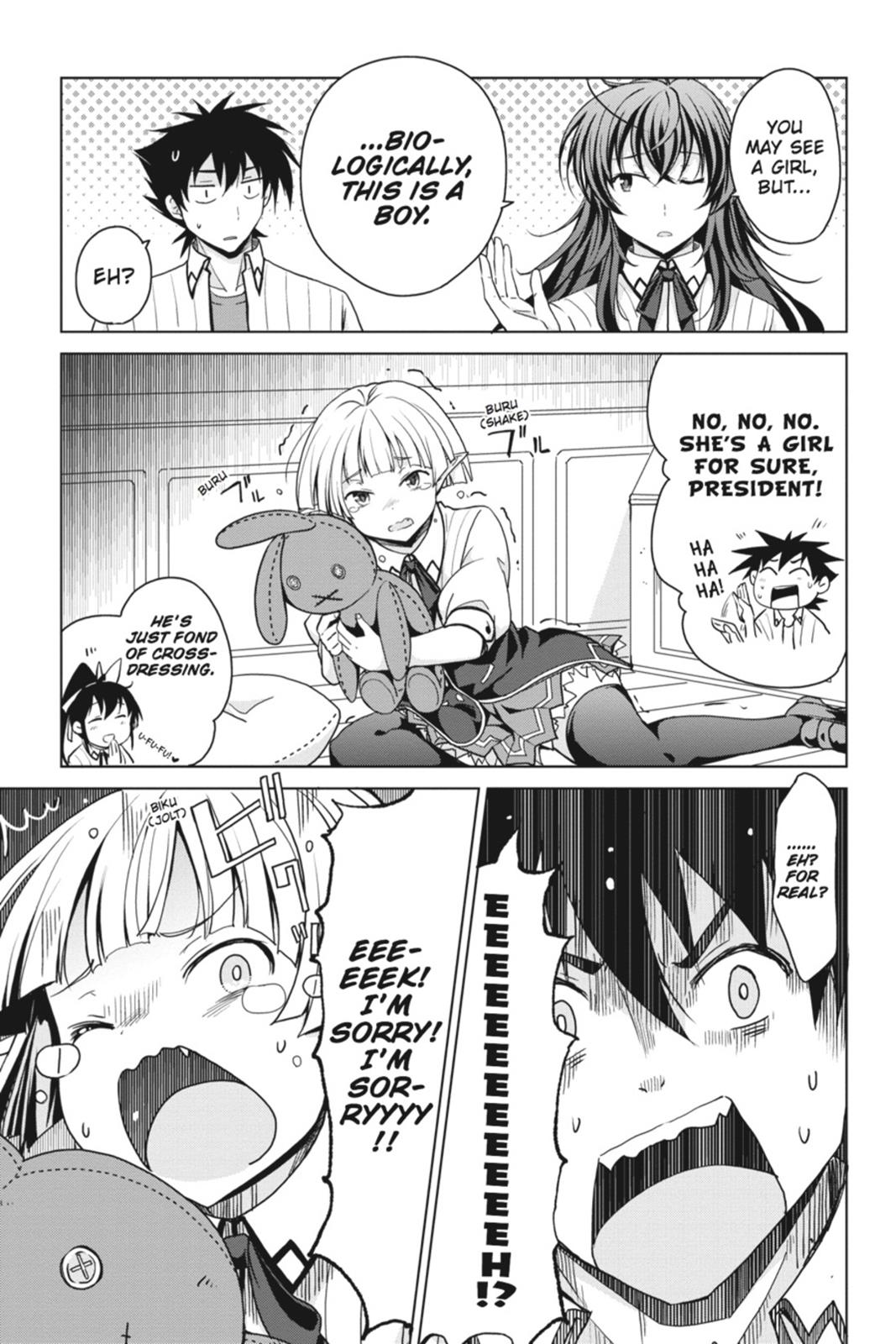 Read High School DxD Manga Online