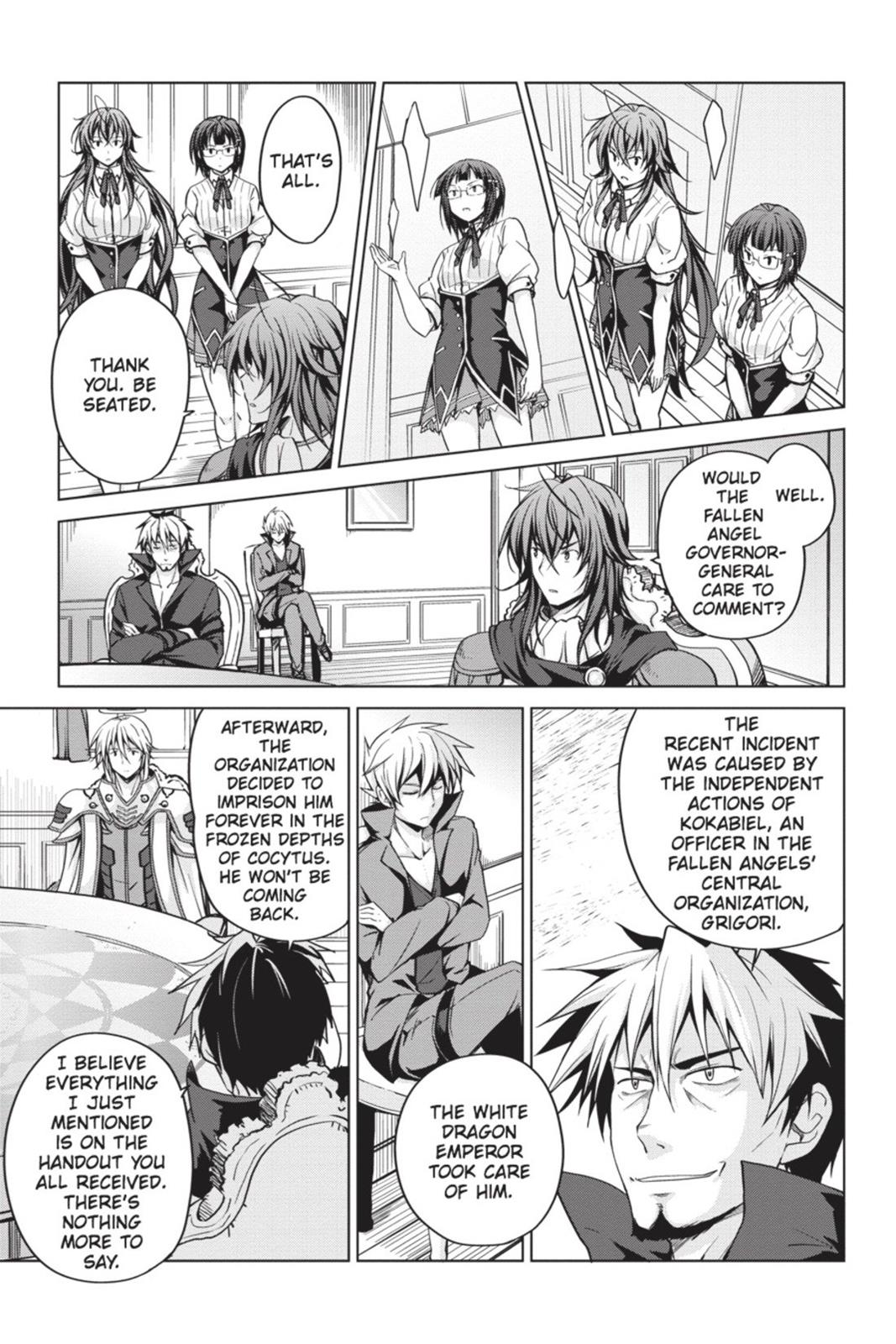 Read High School DxD Manga Online