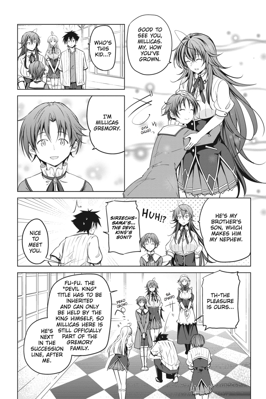Read High School DxD Manga Online