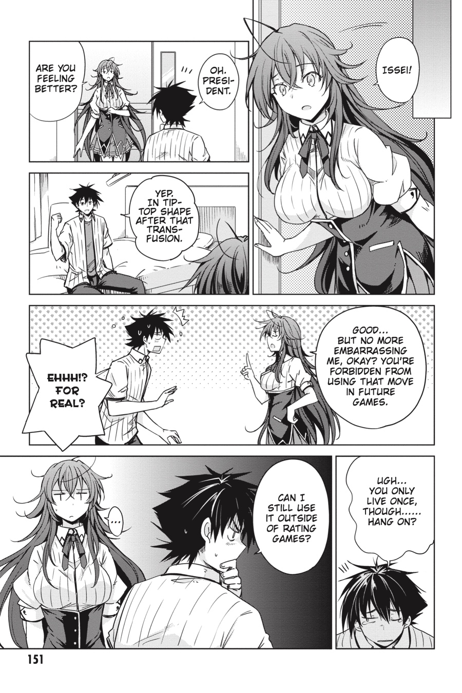 Read High School DxD Manga Online