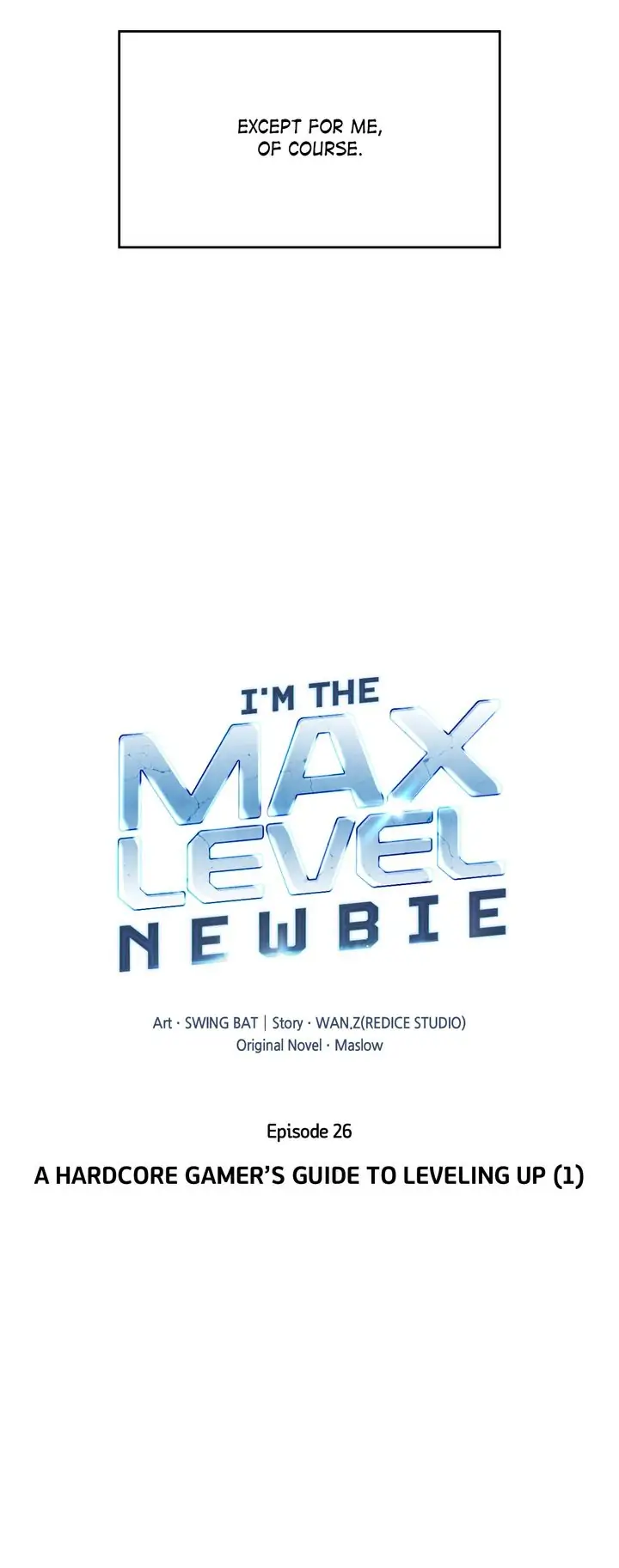 Read I'm the Max Level Newbie Manga Online