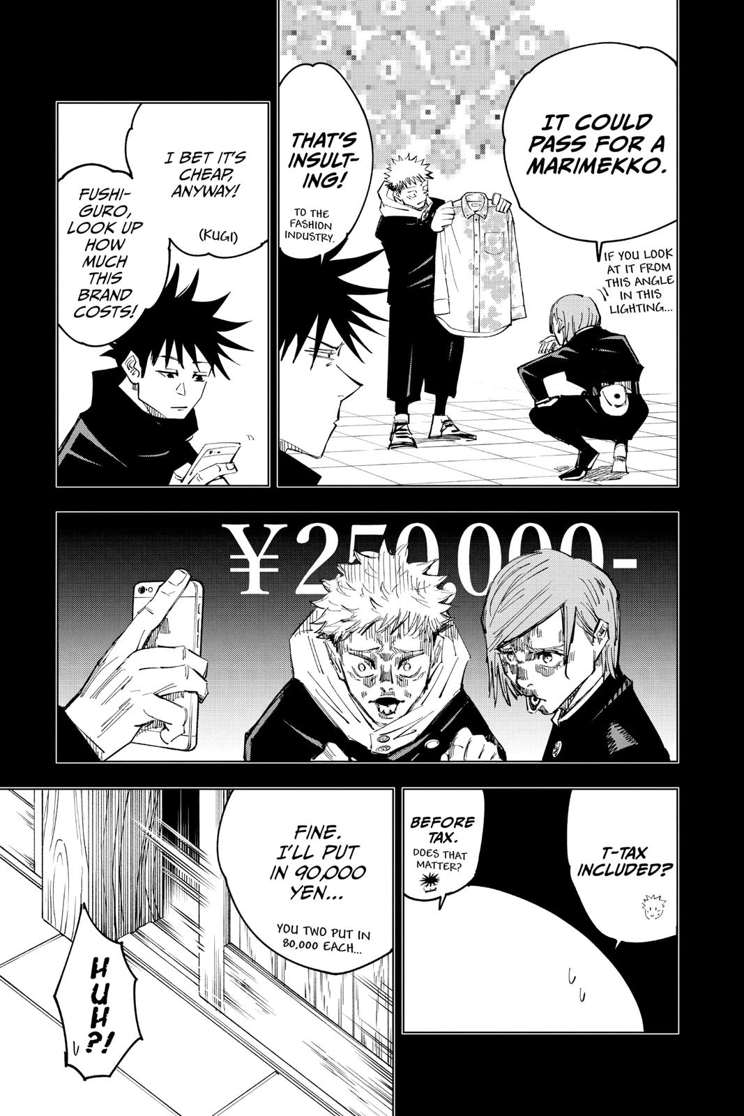 Read Jujutsu Kaisen Manga Online