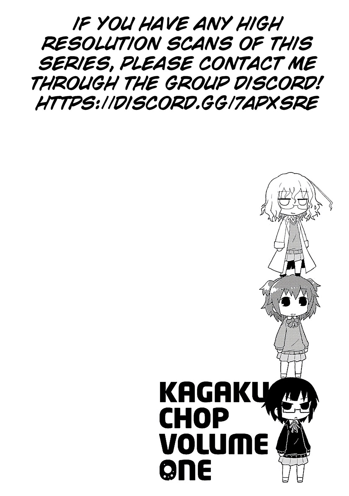Read Kagaku Chop Manga Online
