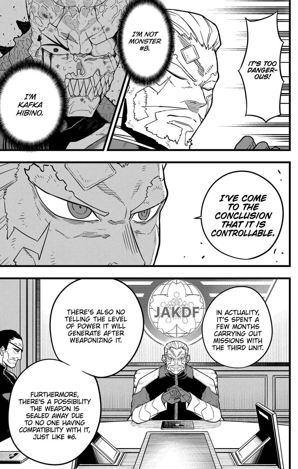 Read Kaiju No 8 Manga Online