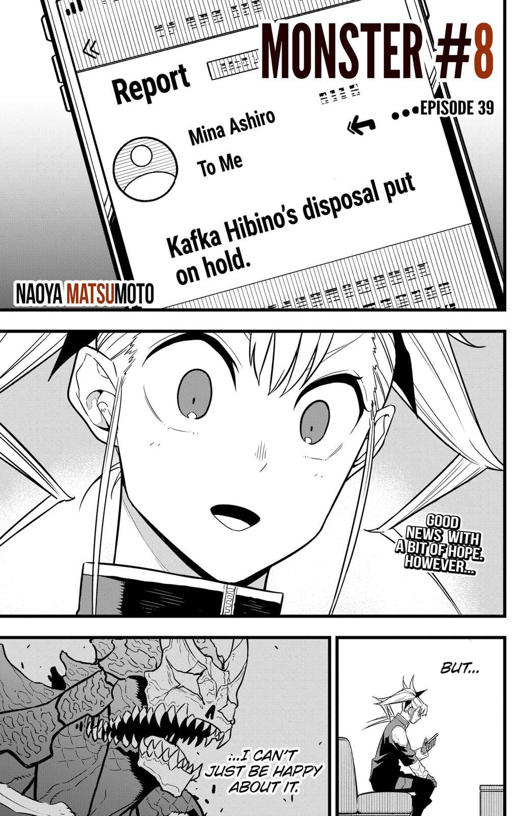 Read Kaiju No 8 Manga Online