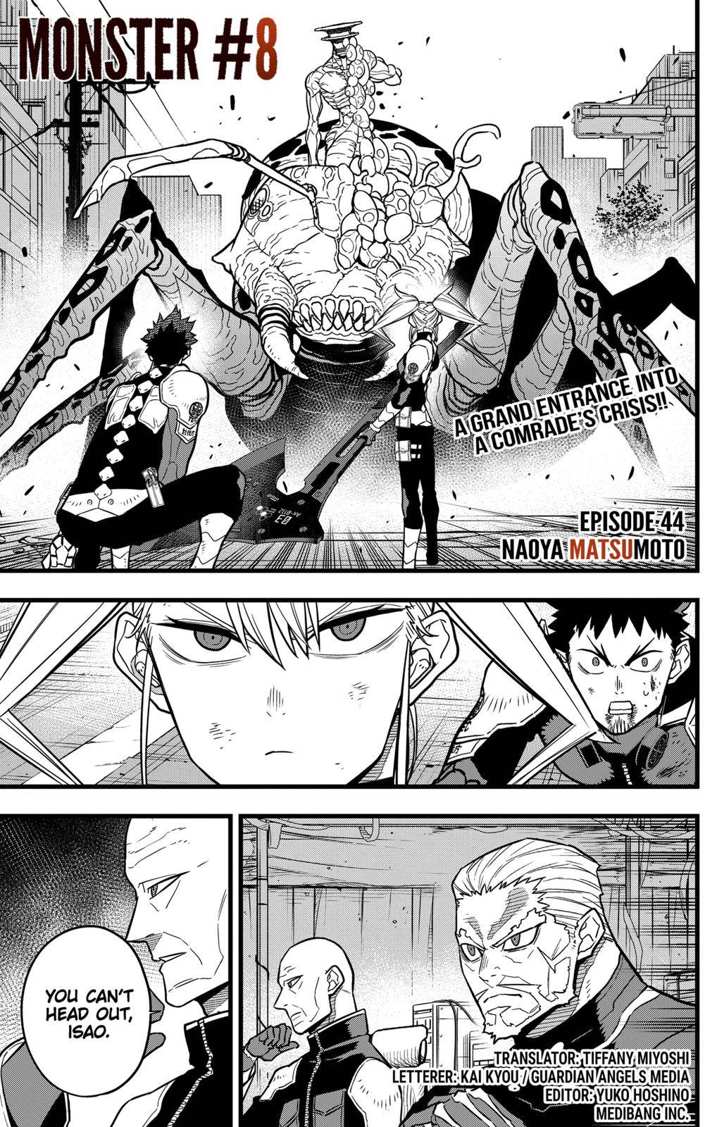 Read Kaiju No 8 Manga Online