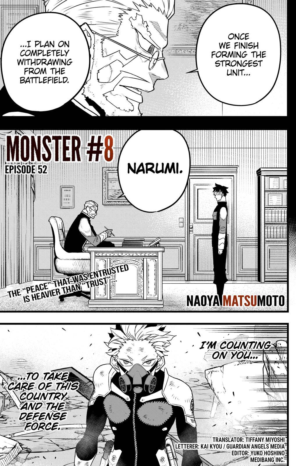 Read Kaiju No 8 Manga Online