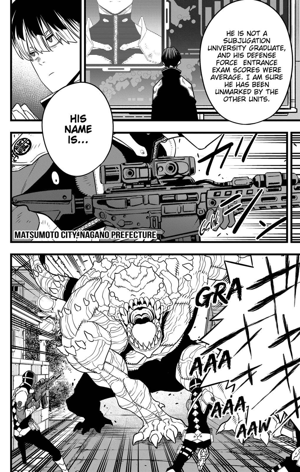 Read Kaiju No 8 Manga Online