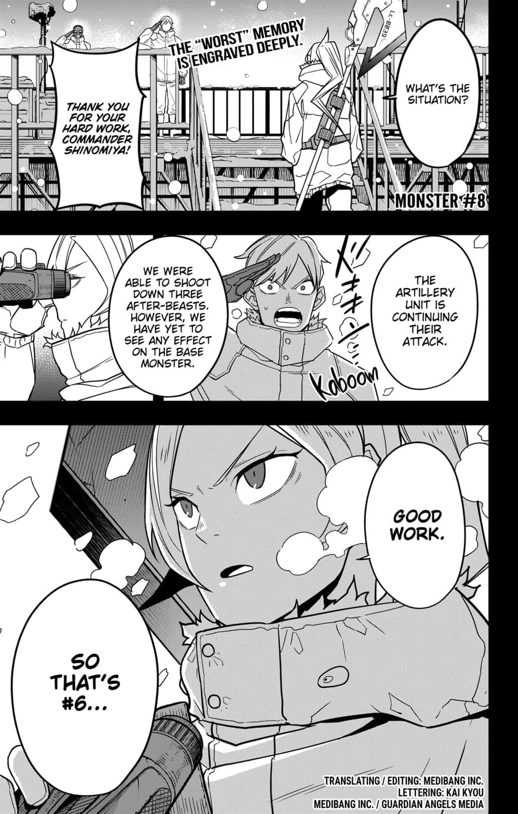 Read Kaiju No 8 Manga Online